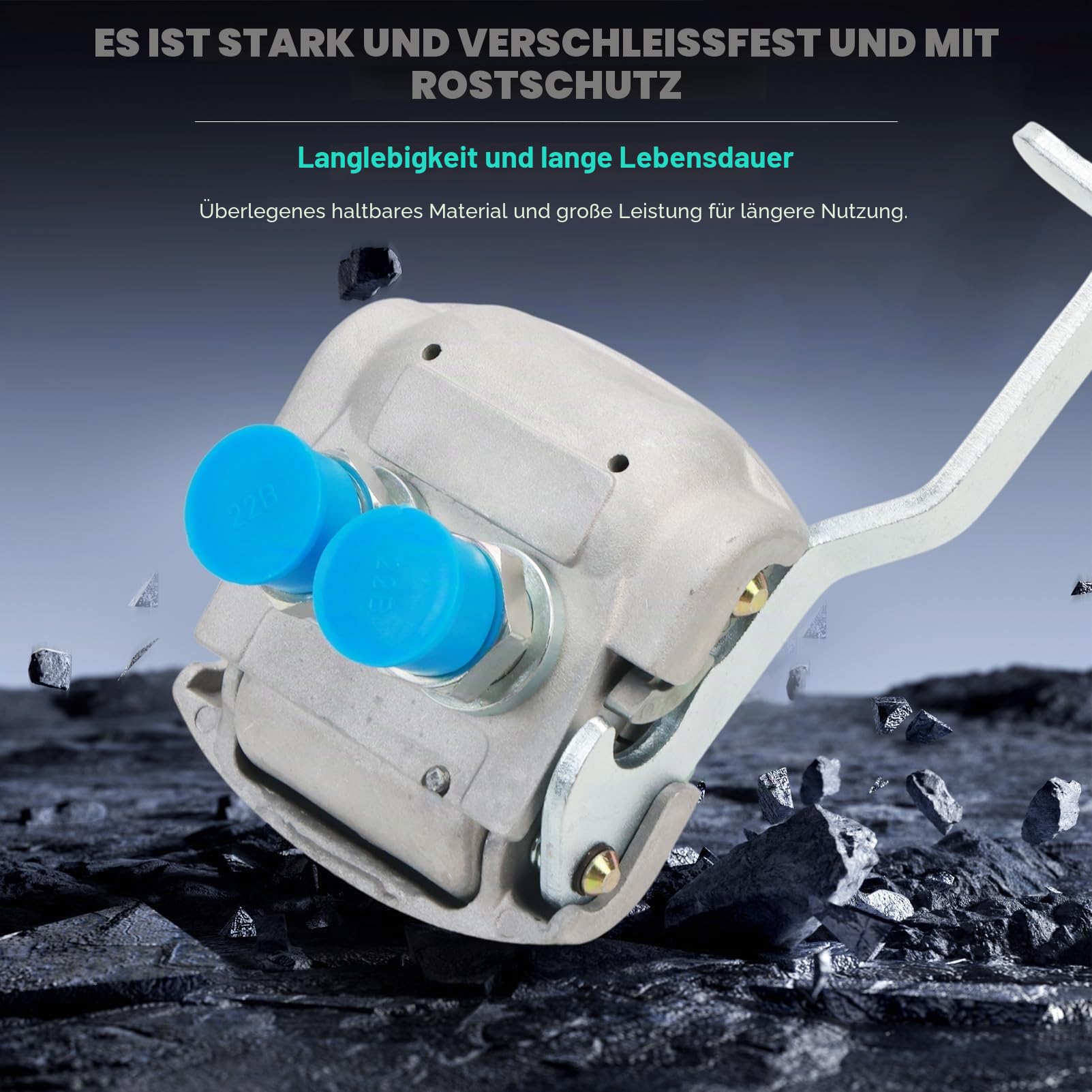 Taesay Kupplungskopf Schnellkupplung Deichselanhänger M16x1,5 für Iveco Man Mercedes Renault Duo-Matic Schnellkupplung Deichselanhänger 4528020070 Zugmaschine Kopf