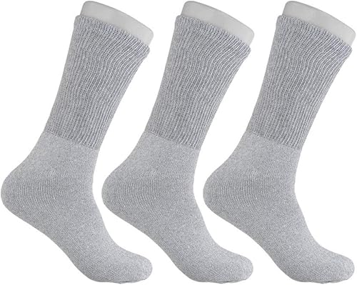 Vista 7 de Personal Touch Calcetines diabéticos para hombre Negro