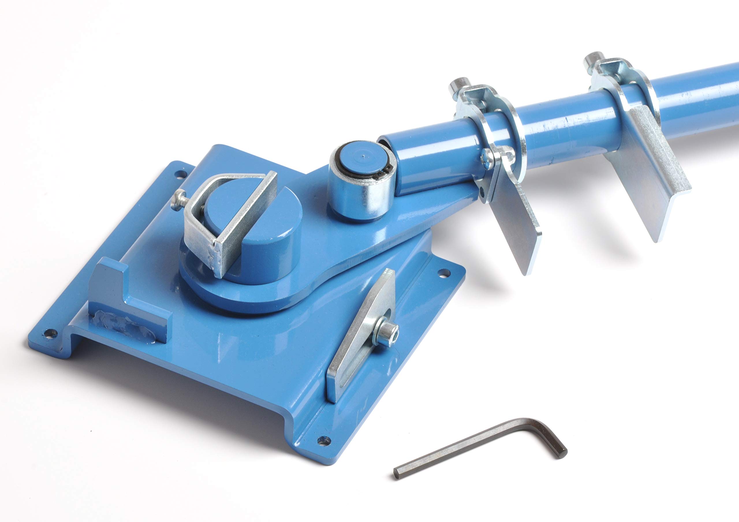 Metalen buigmachine buigmachine voor bandstaal, plat staal, rondstaal en hoekstaal, handmatige buigmachine max. 120 graden