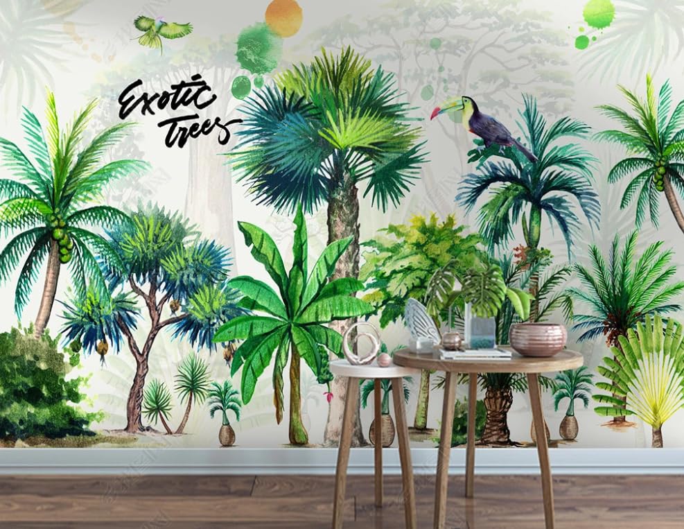 Poster géant mural forêt tropicale pour sublimer votre chambre