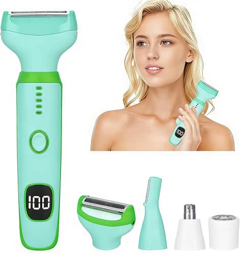 2026 Led Display Electric Razor,Beauty Women's Wet & Dry Electric