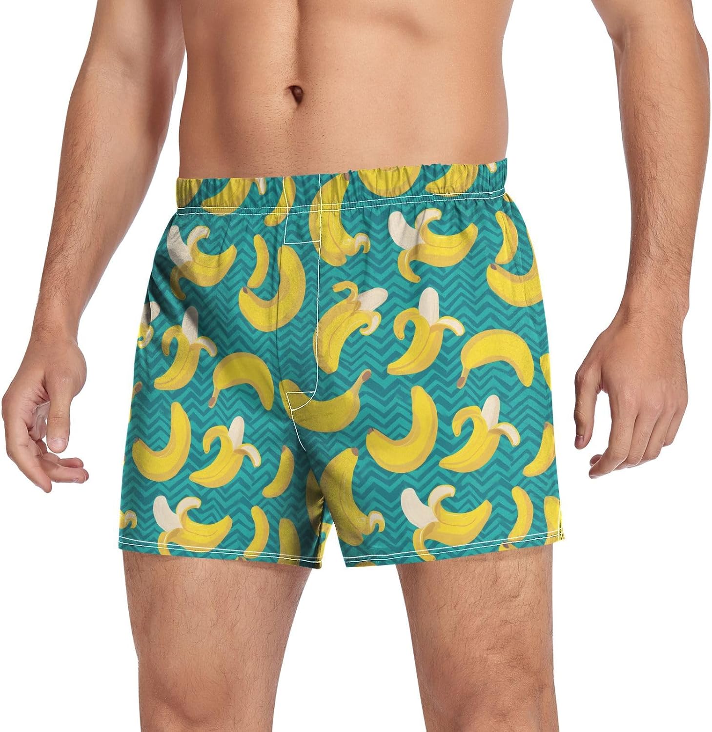 JSTEL Classic Cotton Boxers for Men Soft Loose Fit Elastic Waistband Underwear S to XXL - Image 3