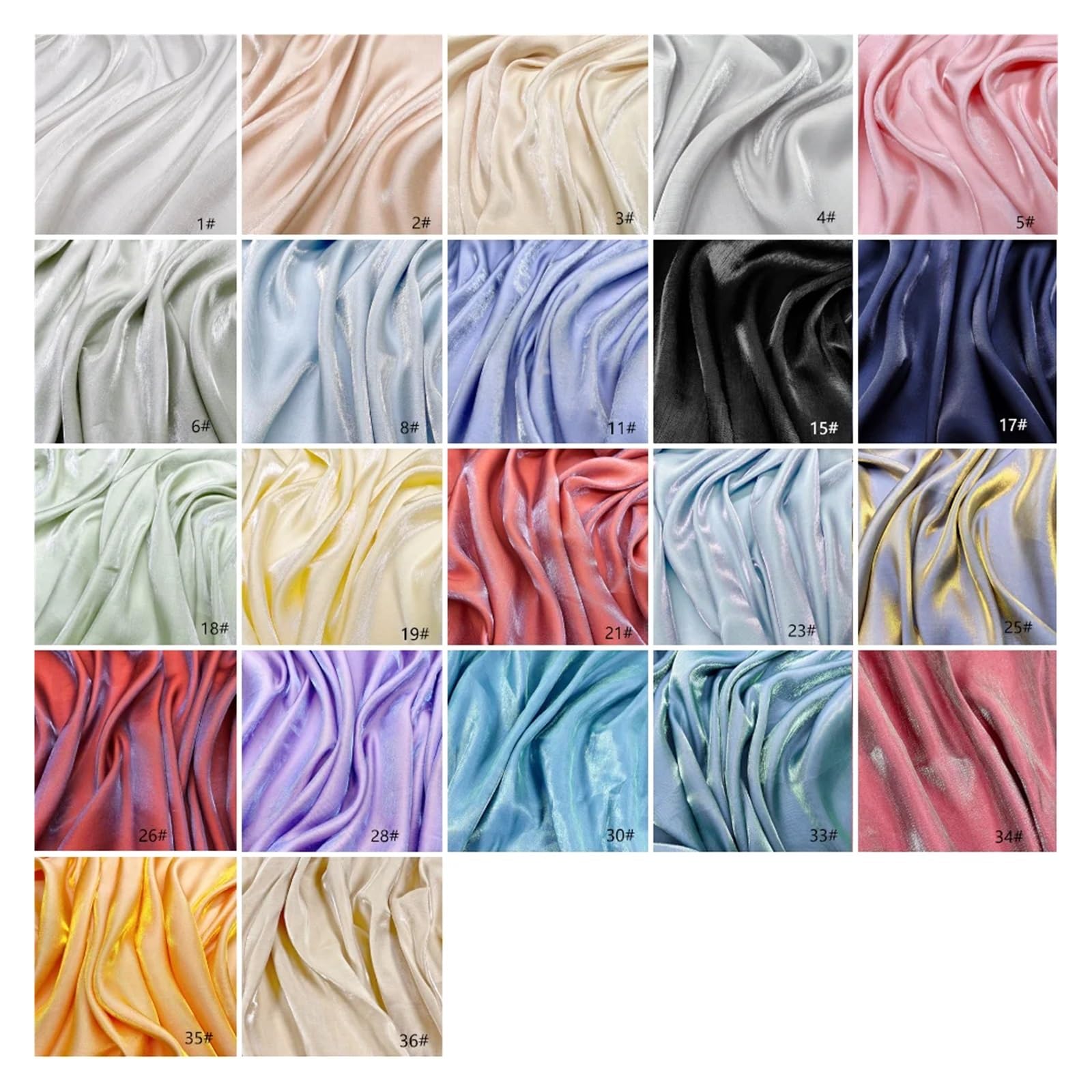 tela, Tela de rayón, nailon y poliéster moda, 150 cm ancho, varios tamaños, multicolor(31,150cm x 1M)