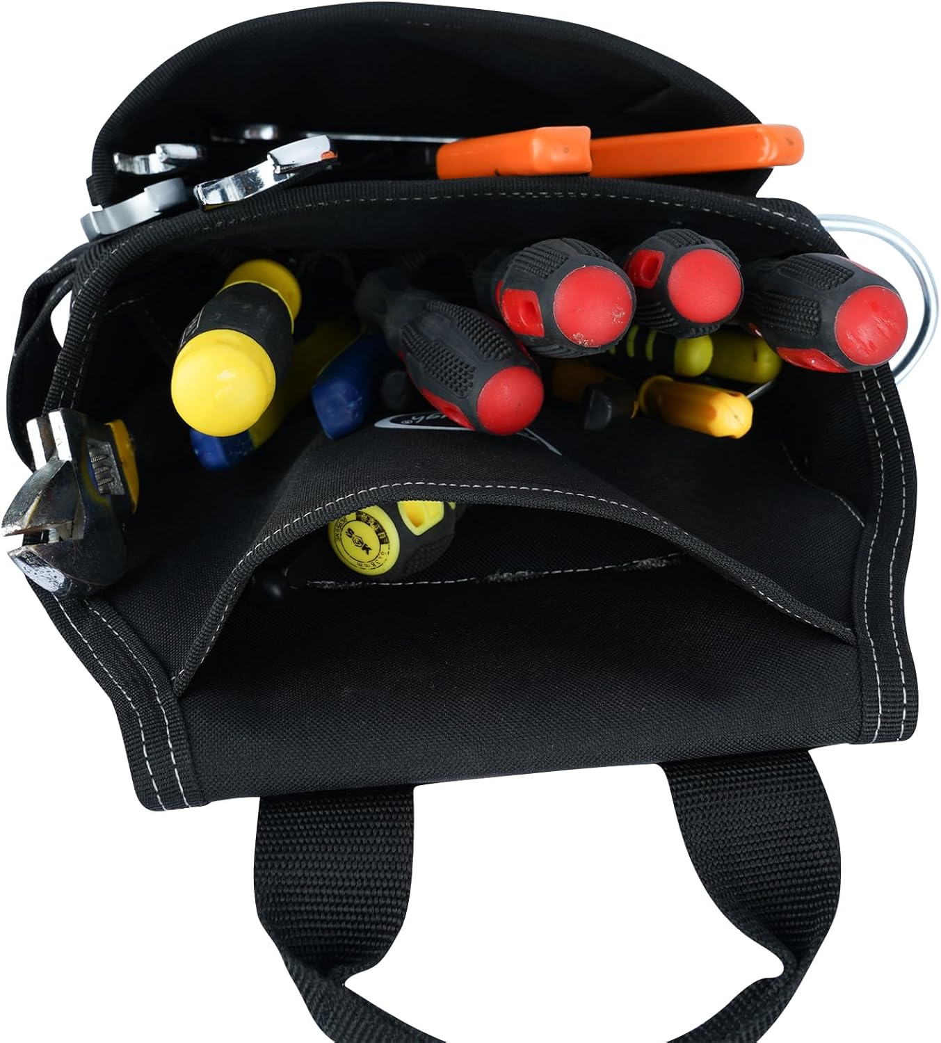 MELOTOUGH Tool Belt with Suspenders Tool Bag Supenders Framers Comb Apron Tool Belt Construction Tool Pouch Builder Heavy Duty Carpenter Suspension Rig for Electrician, Roofing,Contractor - Image 5