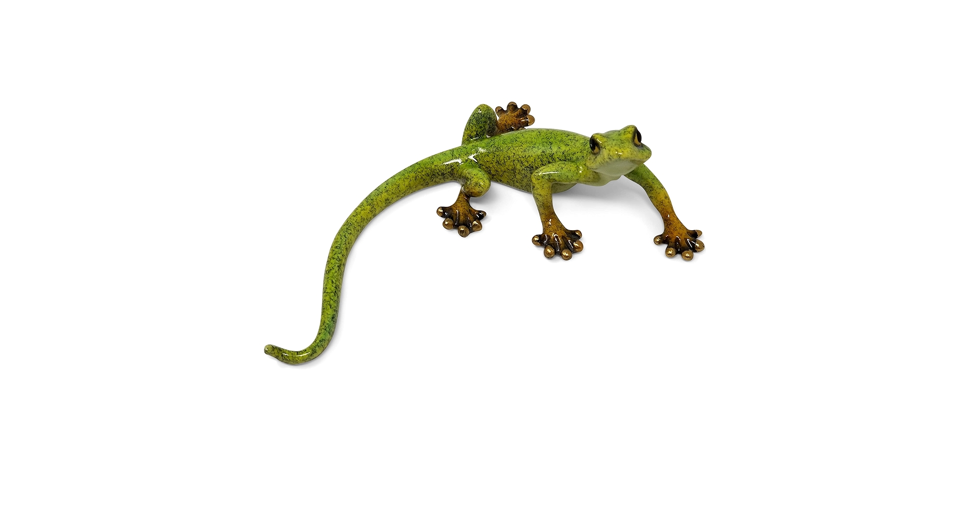 置物 KARE Deco Figurine Lizard Silver Deluxe 廃番】Deco Figurine Lizard Silver Deluxe - オブジェ・置物の