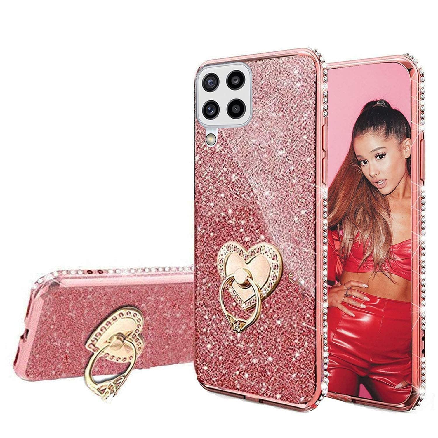 Phone Case Samsung F12 Back Cover Transparent Galaxy F12 Mirror