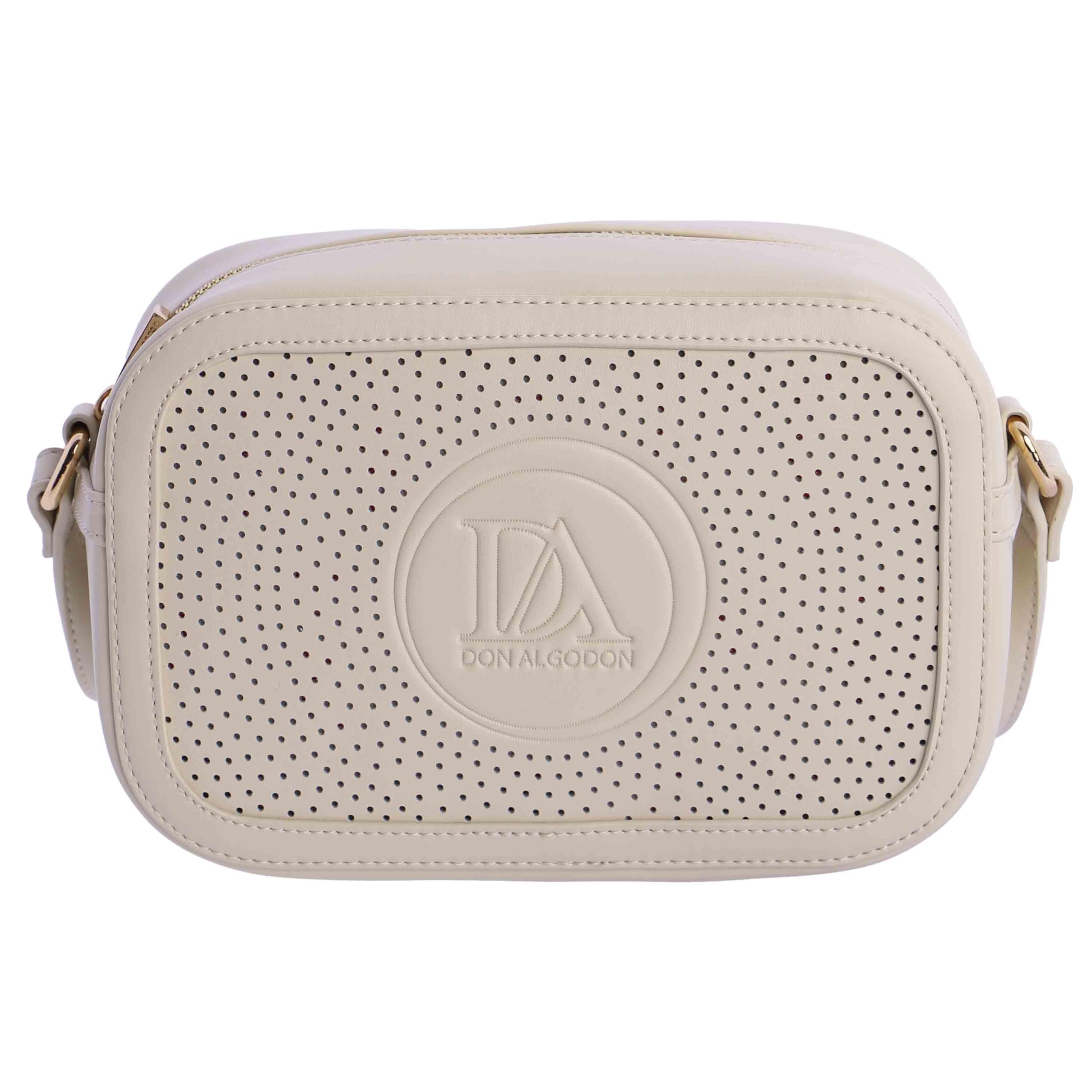 DON ALGODON Bolso bandolera para mujer Ondina - Bolsos mujer con estilo versátil y cómodo - Diseño compacto y funcional para el día a día