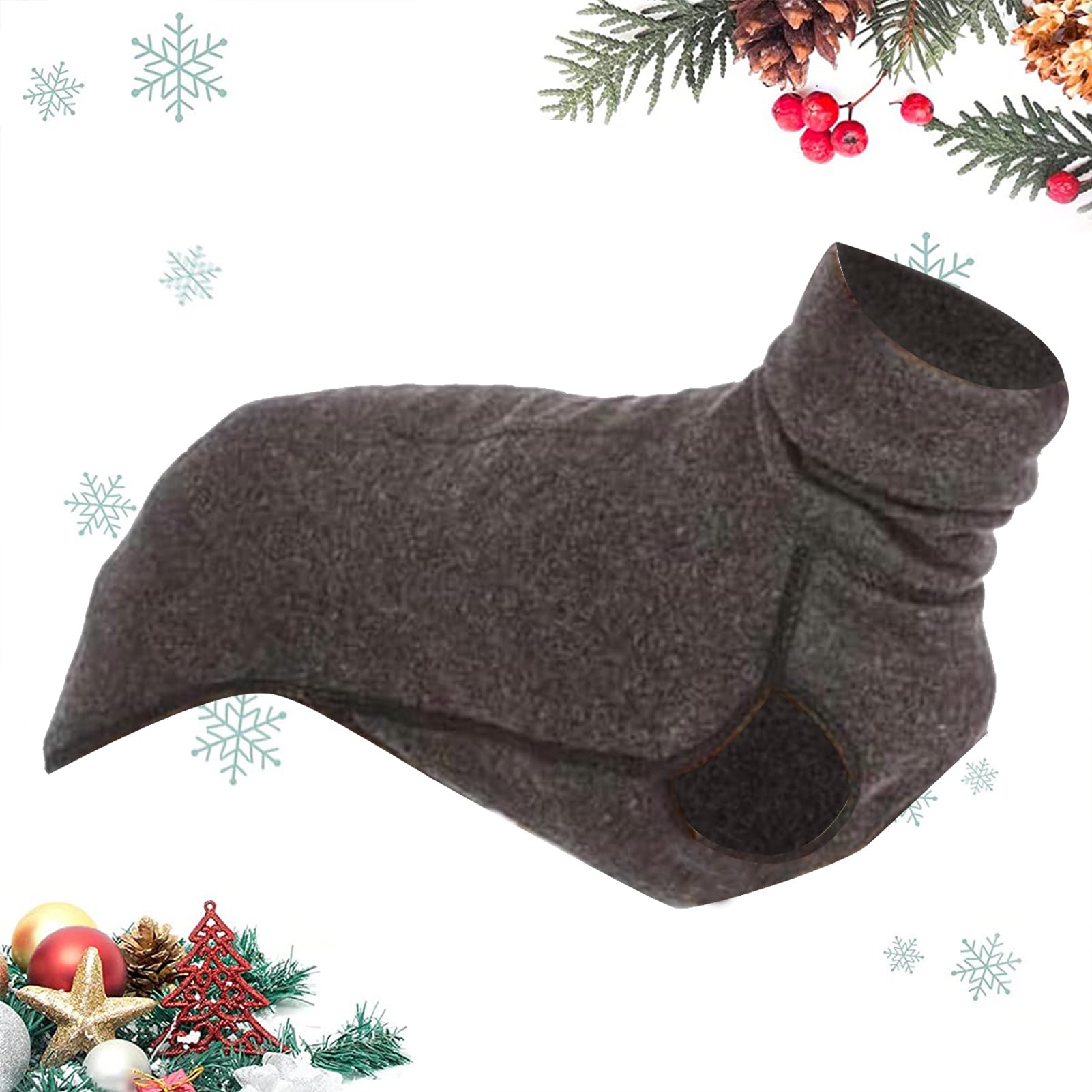 Dog Winter Jumper, Greyhounds Coat Fleece For Large Dog, Warm Italian Greyhounds Sweater Sweatshirt, Winter Whip Hound Stretch Turtleneck Shirt For Small, Medium & Large Dogs