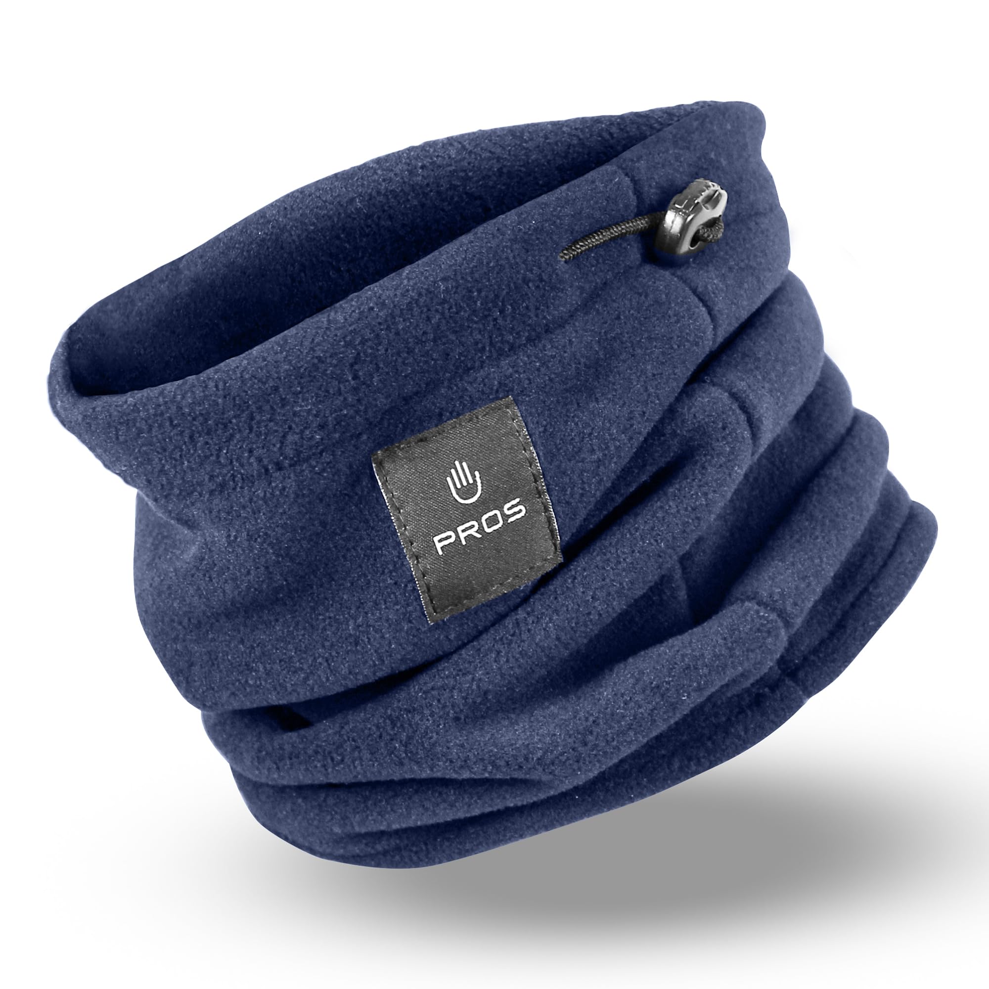 Pros Unisex Blue Neck Warmer Thermal Neck Gaiter