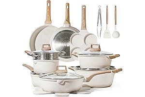CAROTE Non-Stick Pots and Pan Set: Premium Kitchen Cookware Essential
