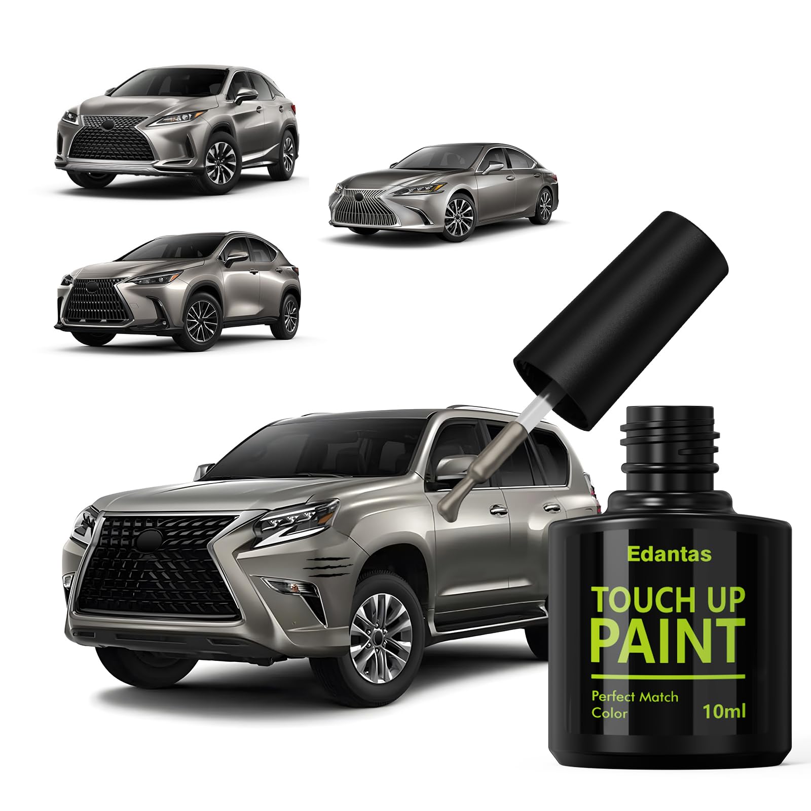 Amazon.com: Edantas 1J7 Atomic Silver Touch Up Paint for Lexus