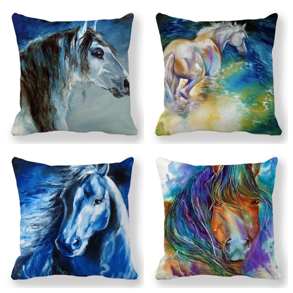 Housses de coussin 45x45 cm pour décorer votre canapé de salon intérieur et extérieur