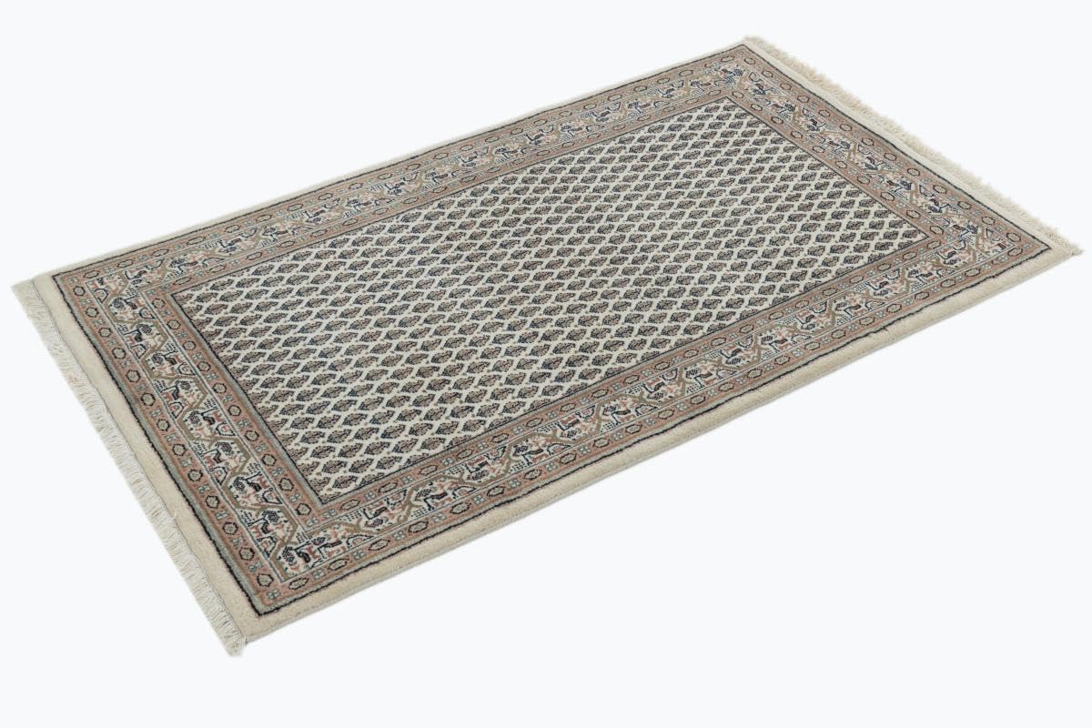 Top-Angebot: Indo Mir 90 x 158 cm Hand-knotted Oriental Rug Wool India | Handgeknüpfter Orientteppich | Wien Österreich