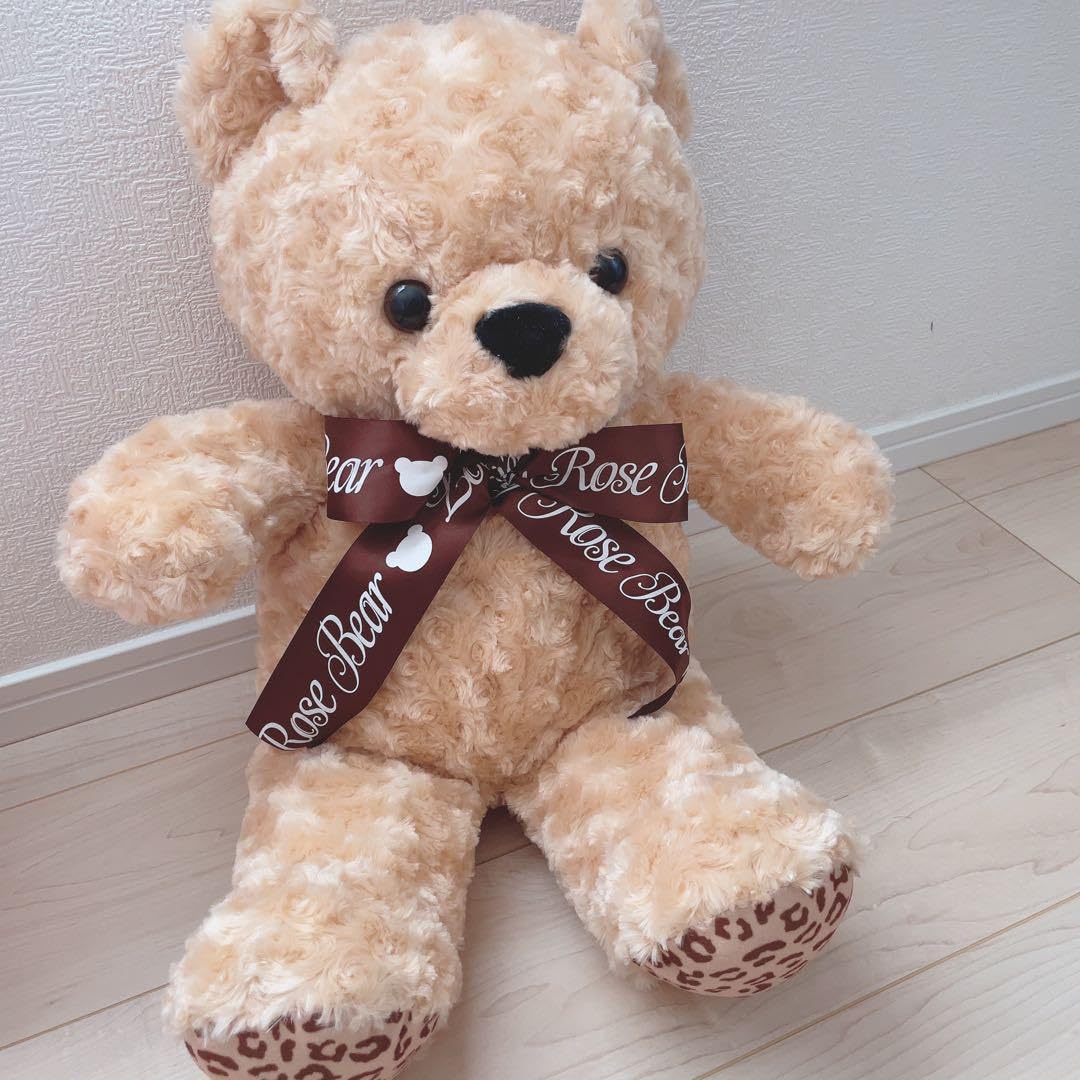 Amazon.co.jp: Lovely Rose Bear Plush Toy Set : Toys & Games