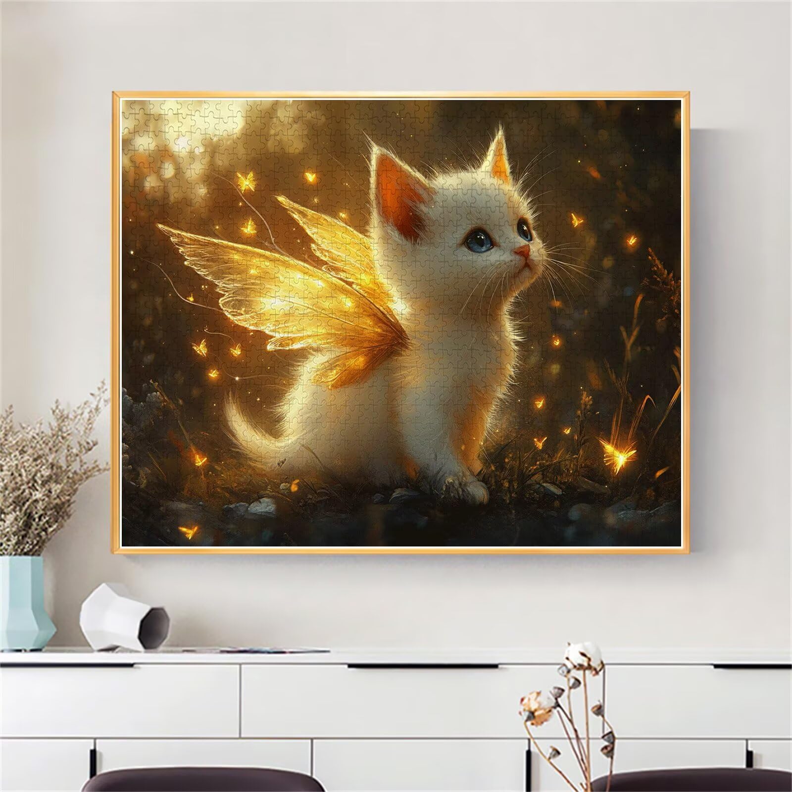 Puzzle Erwachsene 2000 Teile Katze Tier Educa Jigsaw für Kinder ab 8 Jahren Mädchen Jungen, Erwachsene Impossible Klassische Puzzles Schwer, Anspruchsvoll Spielspaß, Als Familienspiel 70x99cm t-672