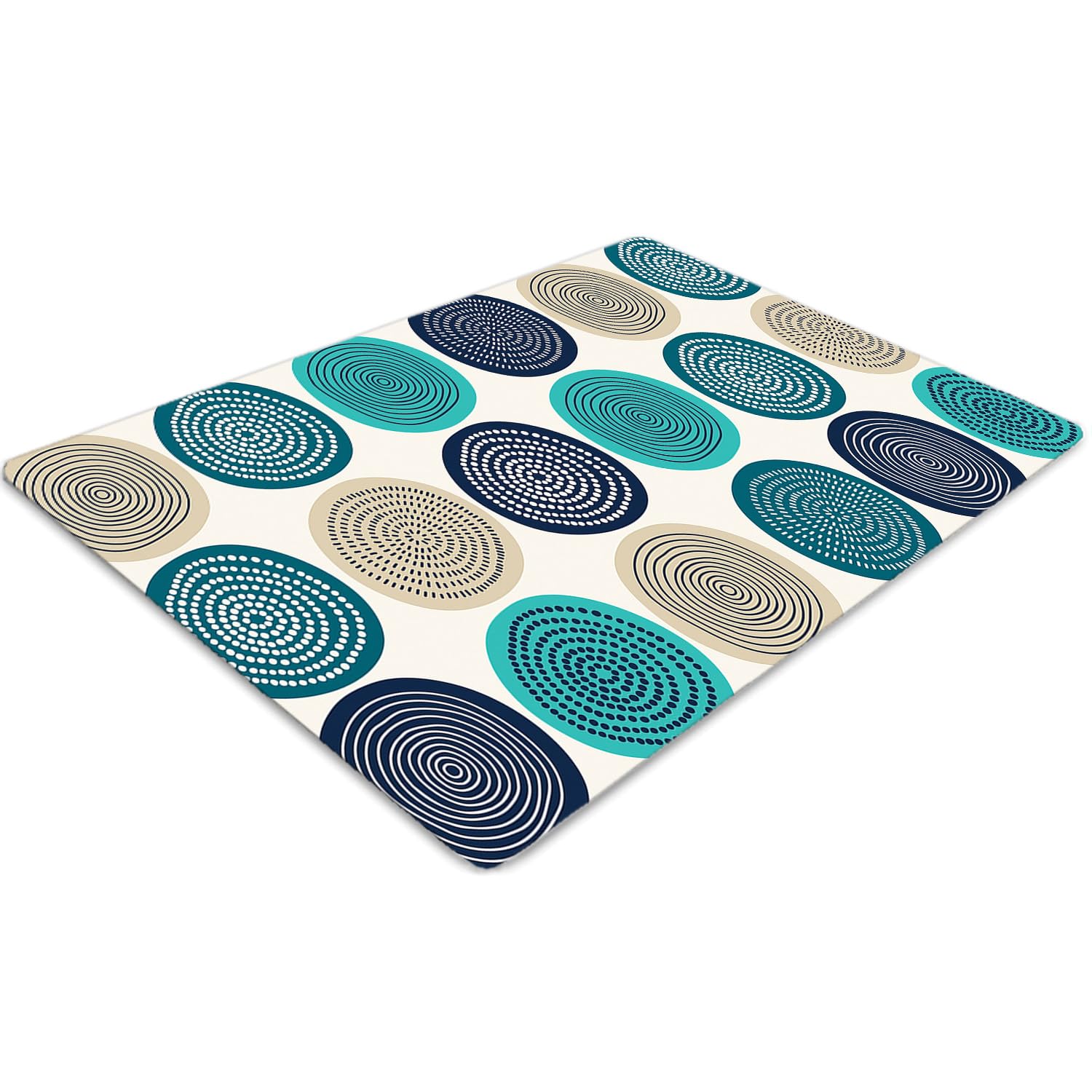 Tapis de protection imperméable 140x100 anti-rayures pour fauteuil à roulettes