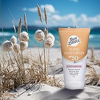 Vista 5 de Sun Zapper BB Cream Tinted Moisturizer Protector solar SPF 50+ Light Medium – Protector solar facial con ciruela Kakadu y aceite de jojoba