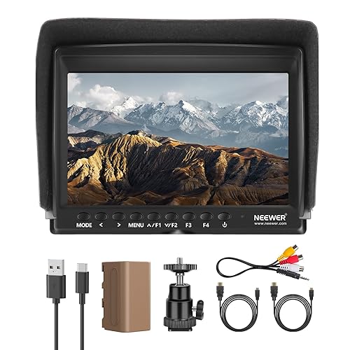NEEWER F100 7" Monitor da Campo per Fotocamera HD Video