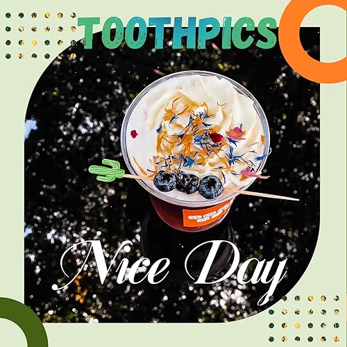 Miniatura 4 de Palillos de cóctel de cactus de bambú para aperitivos, brochetas de frutas de 4.7 pulgadas, palillos de comida tropical verde, 100 unidades por