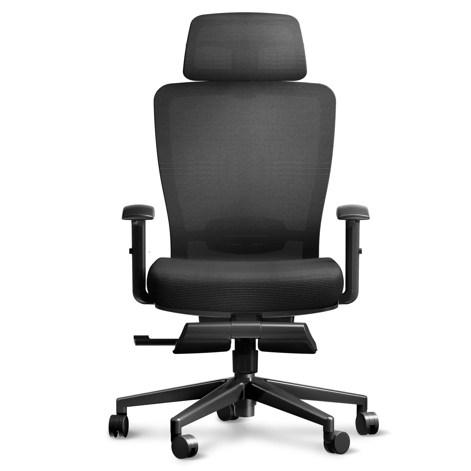FitStand ErgoChair Pro Big and Tall Office Chair, Swivel Computer Chair, Home Office Desk Chairs， with Lumbar Support/17in Retractable Footrest/4D