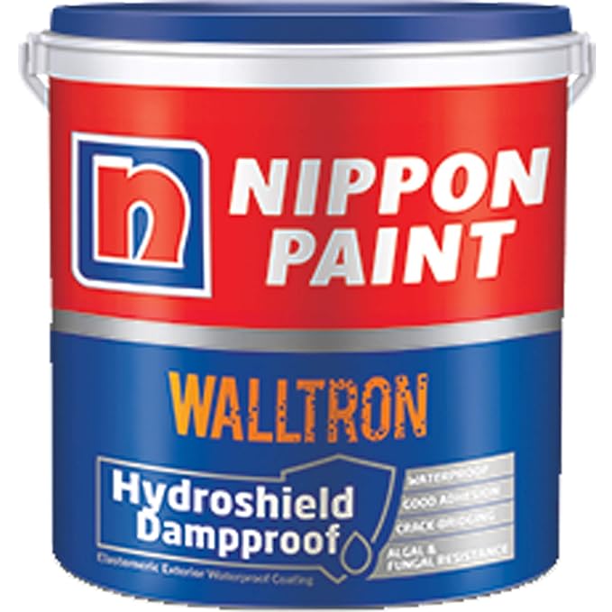 Nippon Paint Walltron Hydroshield Damp Proof (White, 1 L) Amazon.in