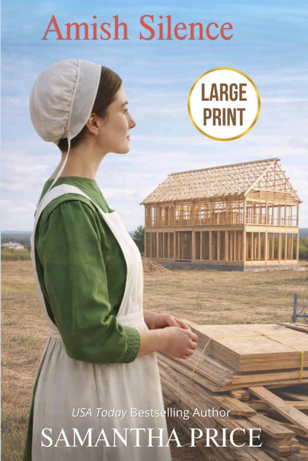 Amish Silence LARGE PRINT: Amish Romance (Amish Brides - Large Print Editions)