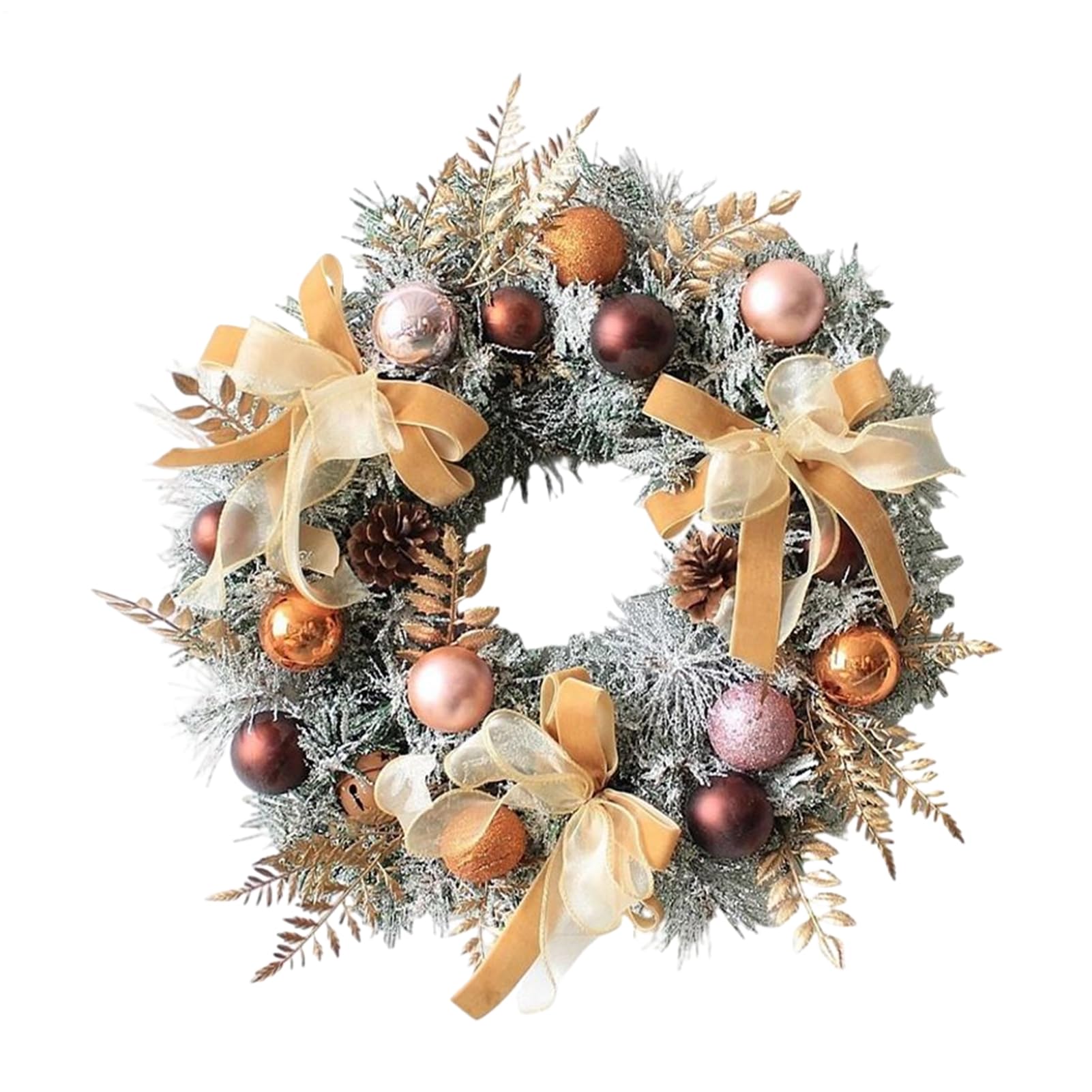 Couronne de Noël pour entrée et porche : créez une ambiance magique