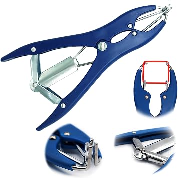 ELASTRATOR PLIER, LENGTH 8.5" BLUE HANDLE ODM