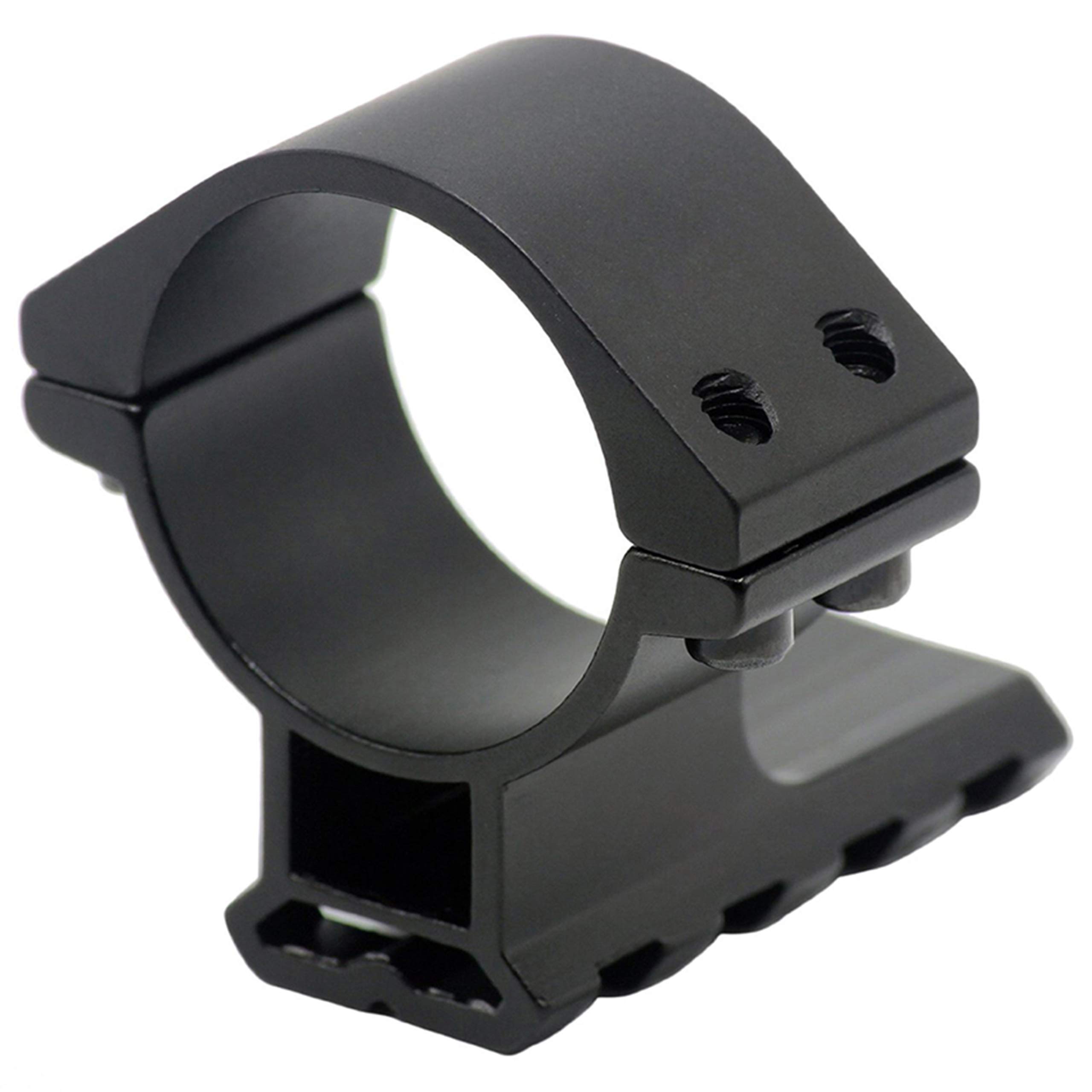 Rail Picatinny Anillo 25mm para Airsoft Rifle con Riel 20mm Tactico de Montaje Tubo Handguard para Armas Weaver Riser Keymod Adaptador Soporte Miras Telescopicas con Carril