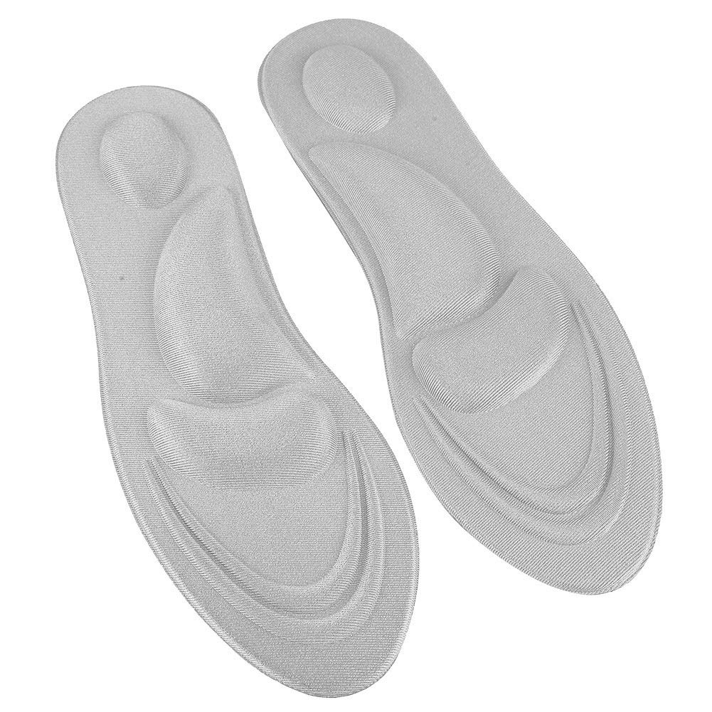 aqxreight Orthotic Insoles Flat Feet Arch Support Insole Shoe Pad Comfort Black for Men Shoe Sole Orthotic Sole