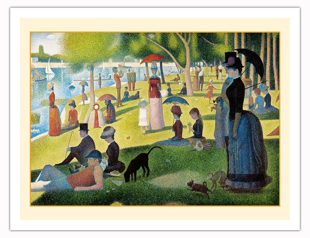 SUNDAY WORKS アートプリント Amazon.com: A Sunday Afternoon On La Grande Jatte Matte Art Print