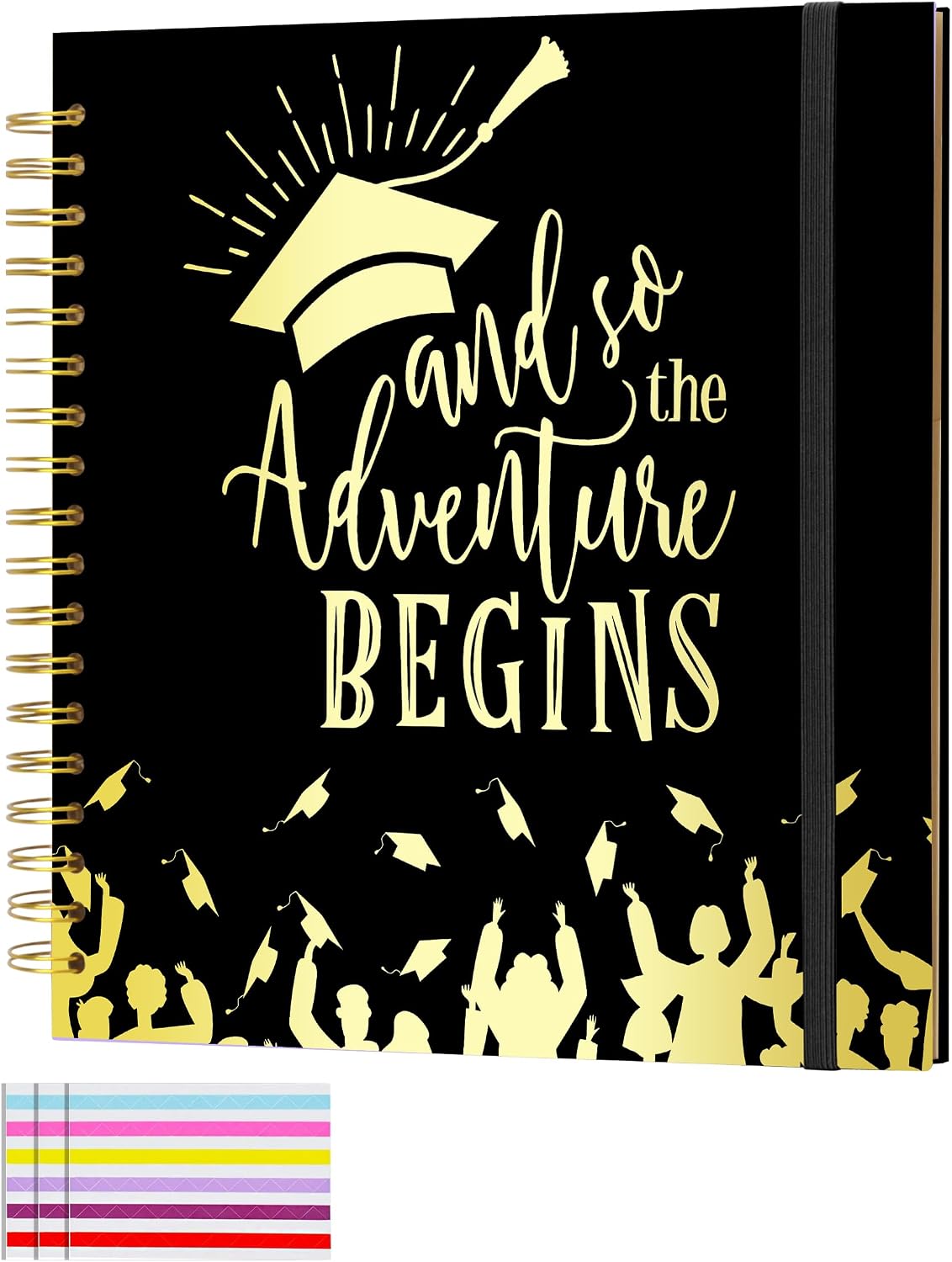 2026 Graduation Photo Albums,Memory Scrapbook Book Holds Gift for Senior High School College Graduate,Family Adventure Album. (Album-Adv Begins, 10x10)
