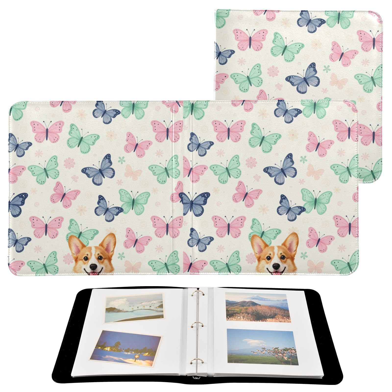 Album de scrapbooking en cuir facile à nettoyer au quotidien