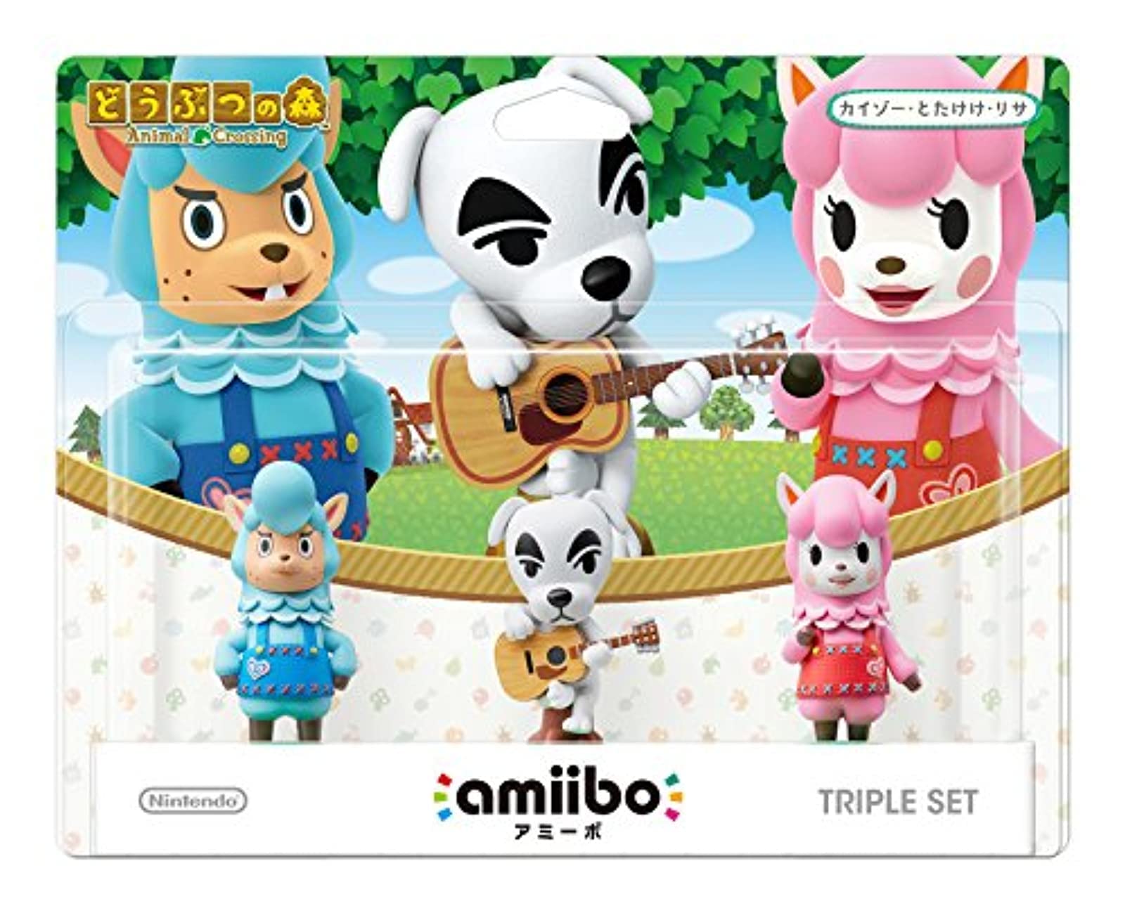 amiiboトリプルセット Amazon | amiibo トリプルセット[カイゾー/とたけけ/リサ