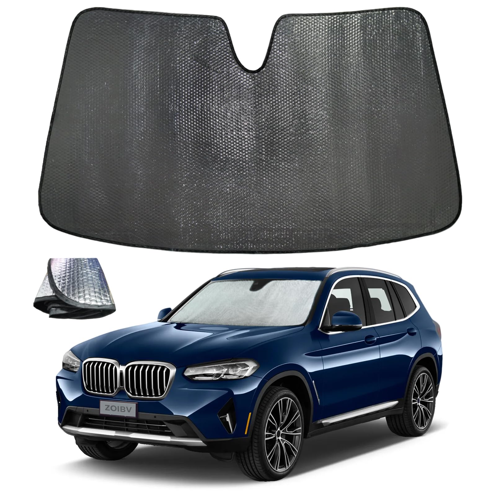 Photo 1 of ZOIBV Car Windshield Sun Shade for KIA Soul 2020-2025