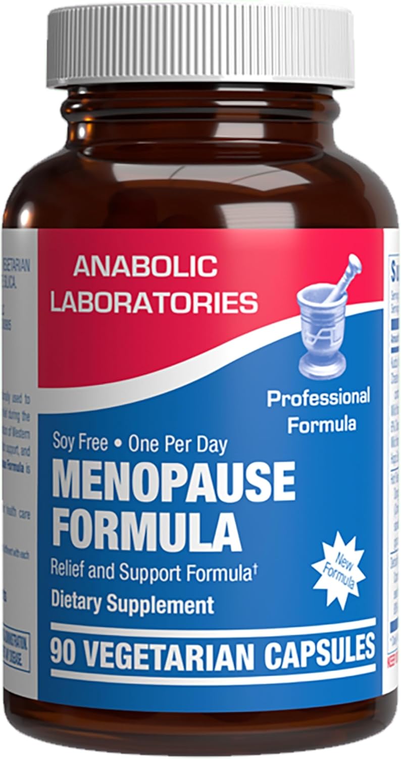 Phytoestrogen Menopause Supplement for Women - Clinical Formula with Dong Quai Vitex & Black Cohosh for Menopause Hot Flashes Night Sweats Mood Support & More - One Capsule Daily - 1 Month Supply