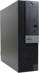 Dell OptiPlex 7050-SFF Intel Core i7-7700 3.6 GHz, 16GB RAM, 1TB Solid State Drive, DVDRW, Windows 10 Pro 64bit (Renewed)