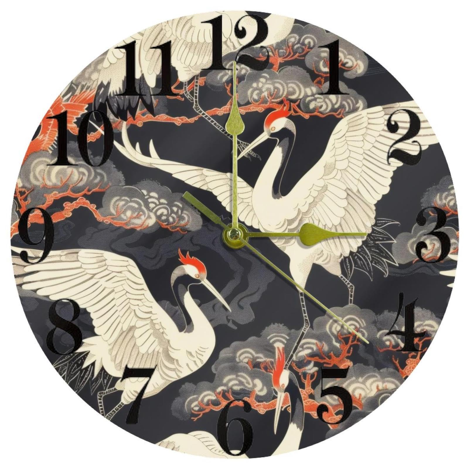 Horloge murale quartz silencieuse pour un bureau ou une cuisine