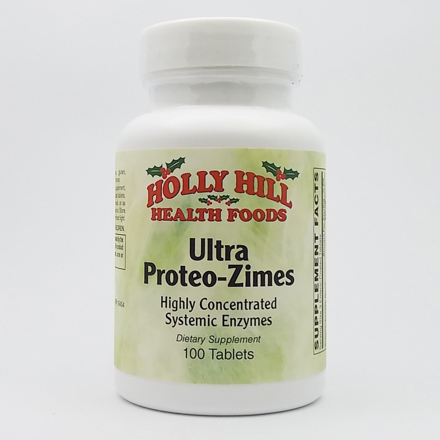 Holly Hill Health Foods, Ultra Proteo-Zimes, 100 Tablets