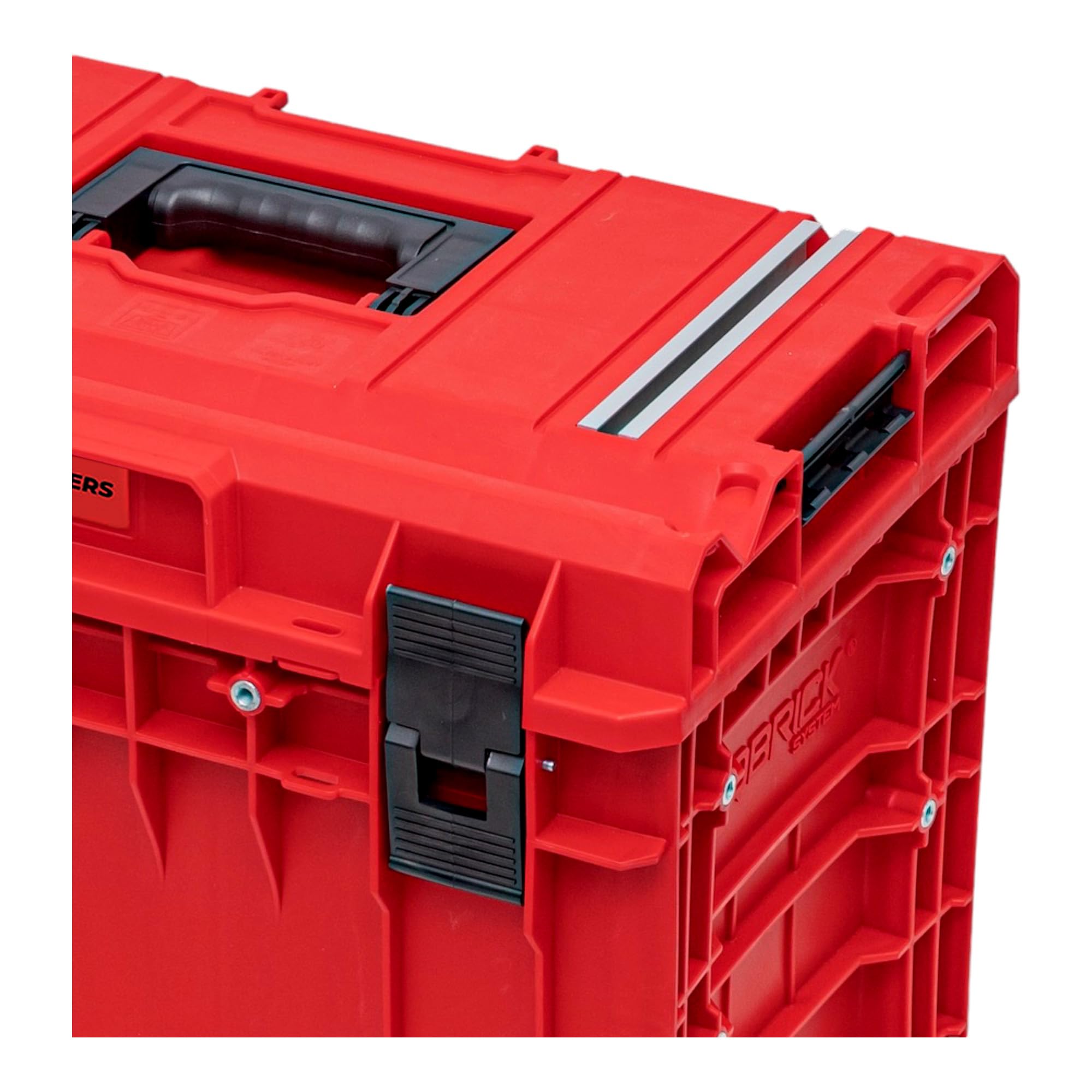 Toolbrothers RHINO ONE 450 2.0 Technik RED ULTRA HD Custom walizka narzędziowa organizer modułowy 585 x 385 x 420 mm 52 l można układać w stos IP66