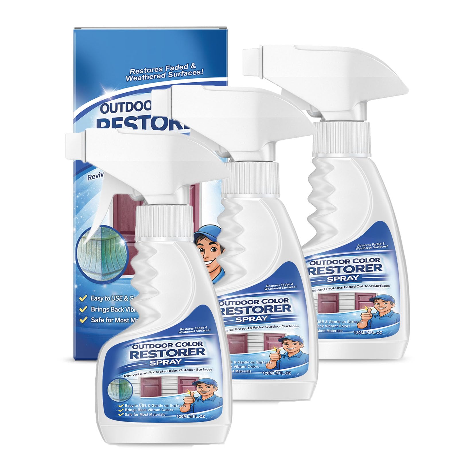 All-Season Wood Restorer,Ganzjahres-Holzpflegemittel,Möbelpolierspray (3pcs)