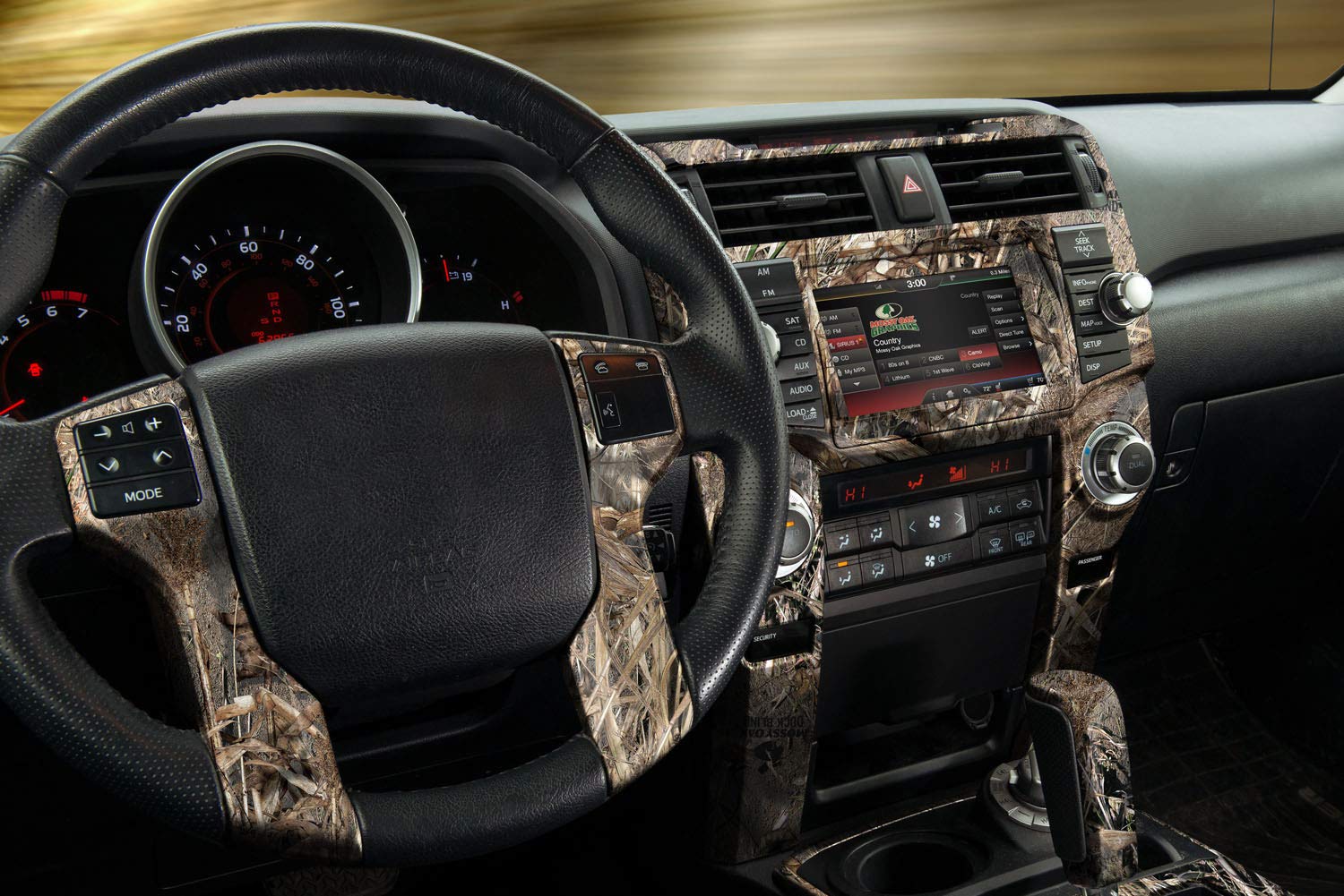 Mossy Oak Graphics Interior Auto Dash Kit, Easy to Install, No-fade, Cast Vinyl, Duck Blind 14011-DB