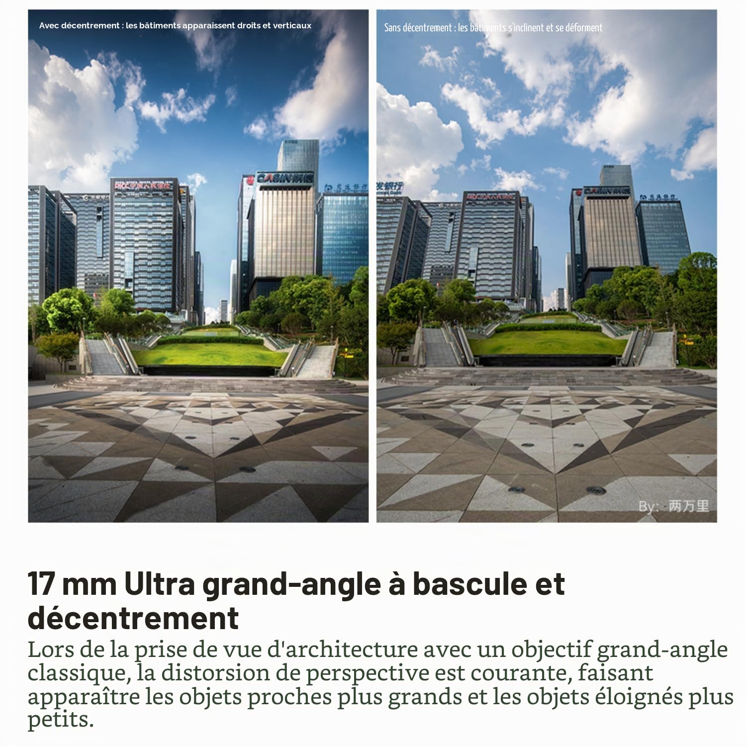 TTARTISAN Tilt-Shift 17mm F4 Objectif pour appareils Photo à Monture GFX. Objectif Ultra Grand-Angle à Mise au Point Manuelle. Décalage de ±8 mm, diaphragme à 10 lamelles.