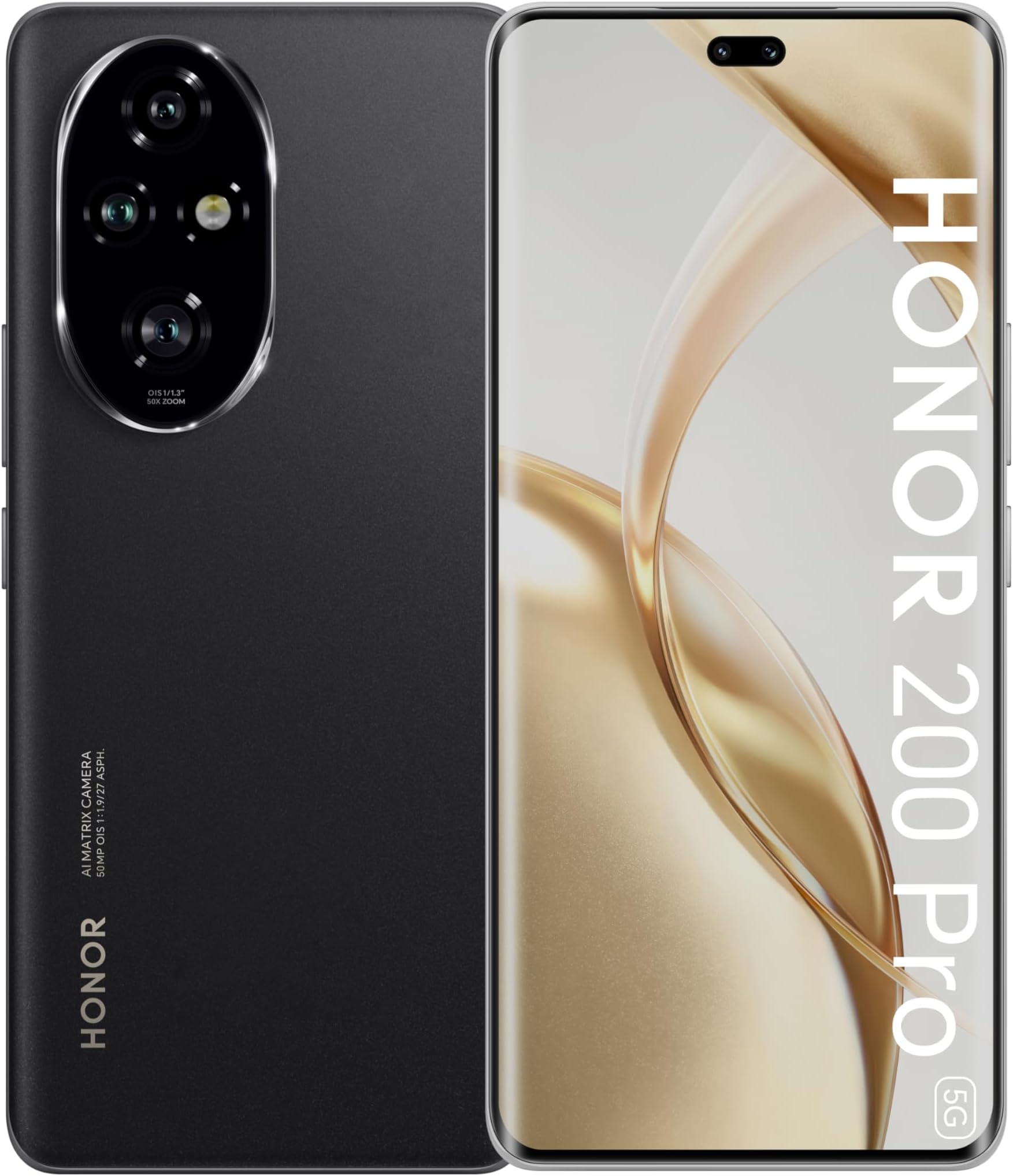 HONOR 200 Pro 5G 12GB RAM + 512GB Dual SIM Black With Free GIFTS - UAE Version
