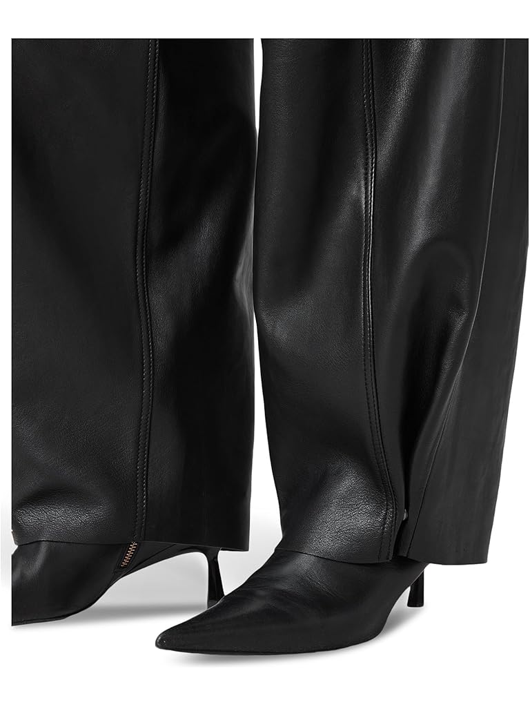 Black AllSaints Jett Lea Trousers