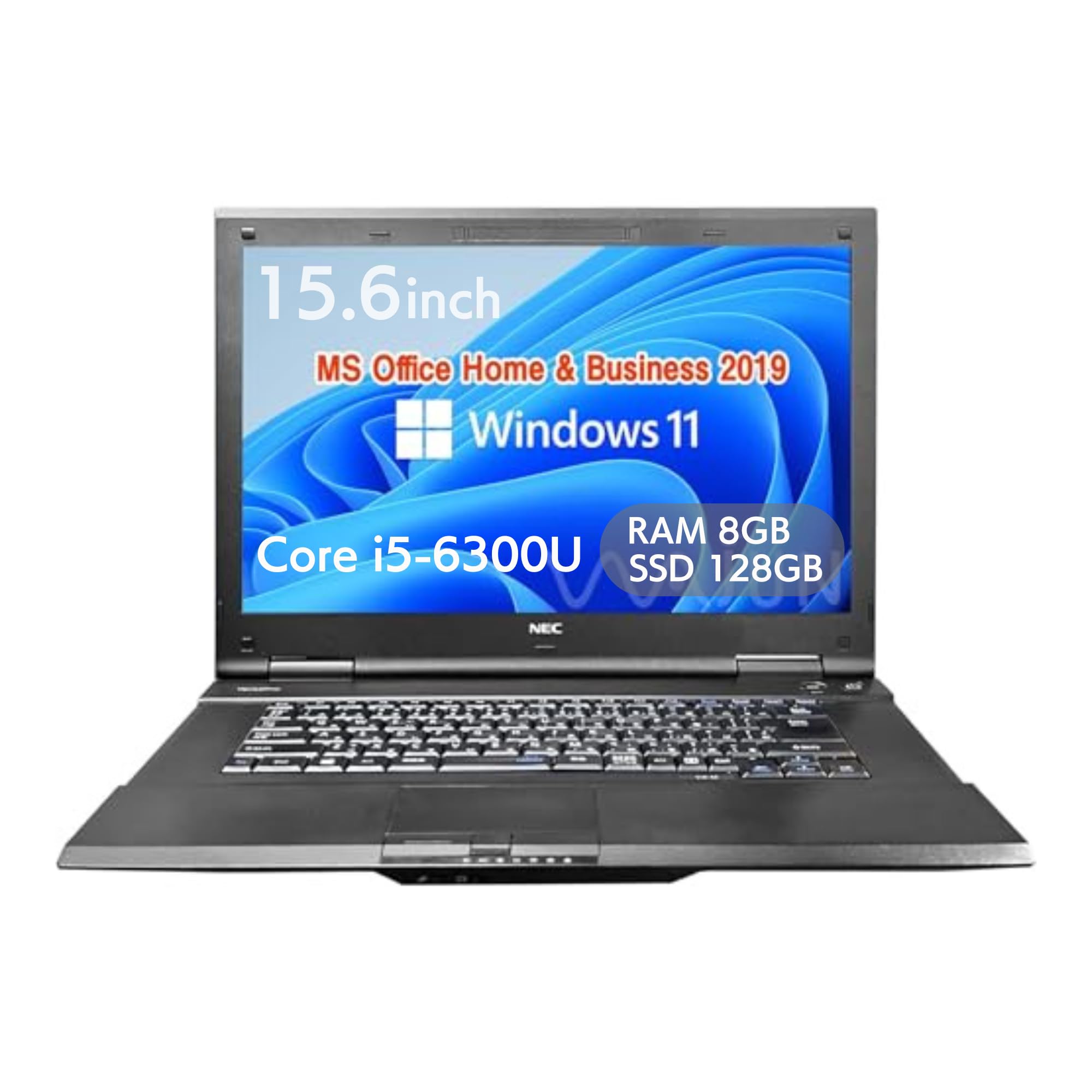 NEC(VK23TF-U) 15.6インチノートPC Core-i5 SSD120GB