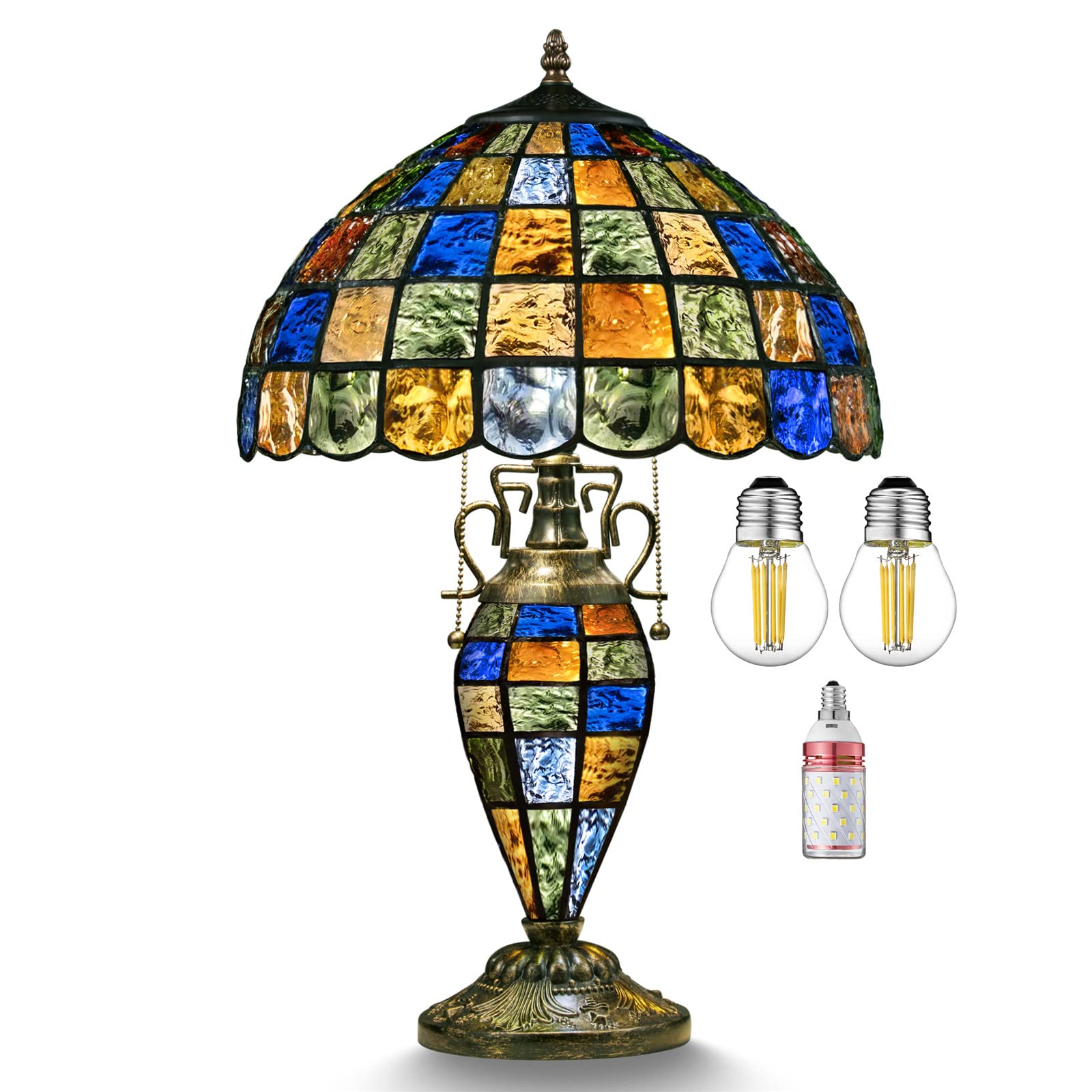 nizrsky-tiffany-style-table-lamp-stained-glass-lamp-crystal-checkered