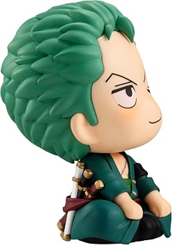 Rukappa One Piece Roronoa Zoro Reprint Approx. 4.3 inches 110 mm PVC Painted Articulated Figure