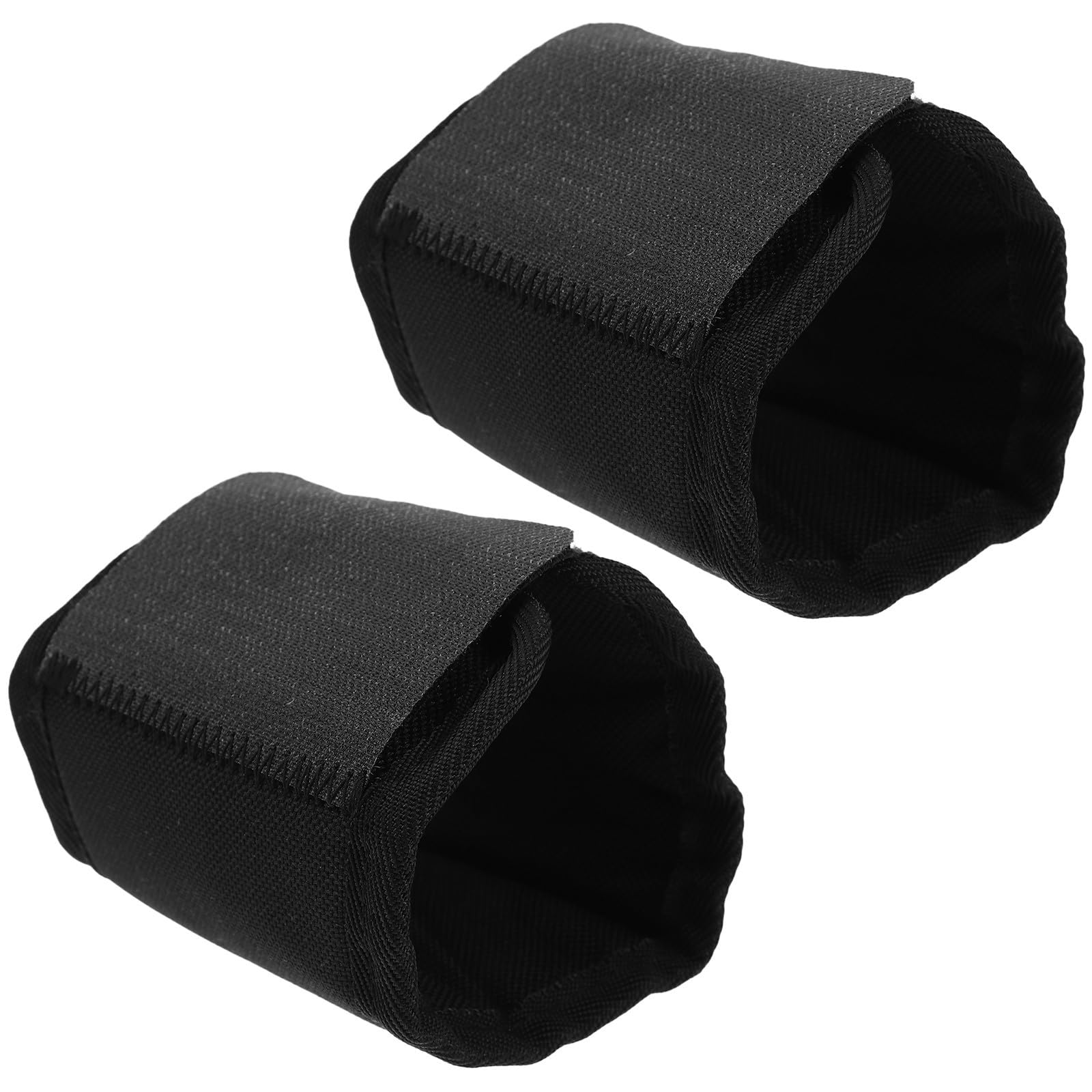 Protectores de transporte para caballo patas de tela oxford negro ajuste ceñido cuidado de cascos