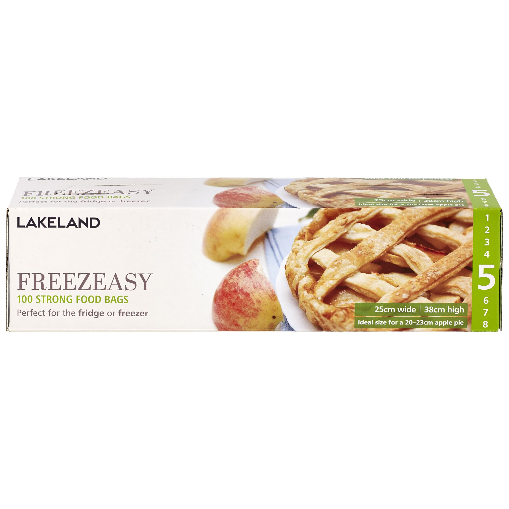 Lakeland Freezeasy Gefrierbeutel, 25 x 38 cm, 100 Stück